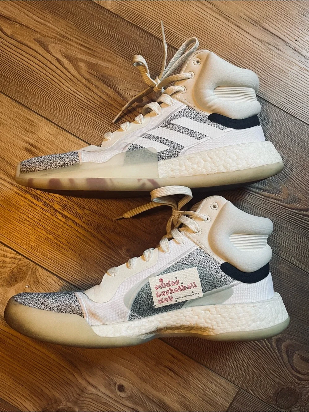 adidas Men’s Basketball Marquee Boost Club Sneakers